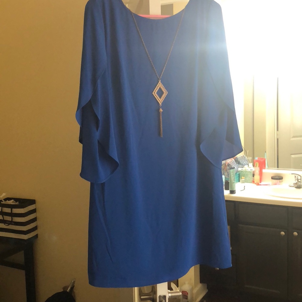 BLUE DRESS SMALL